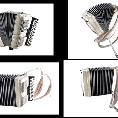 Hohner Studio II Button Accordion, Top German Made MMM Accordion, Serviced - Excellent Condition + Brand New Straps image 18