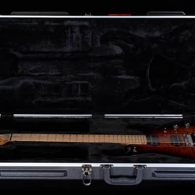 Ernie Ball Music Man JP15 7 string Tiger Eye Quilt Top (610) image 7