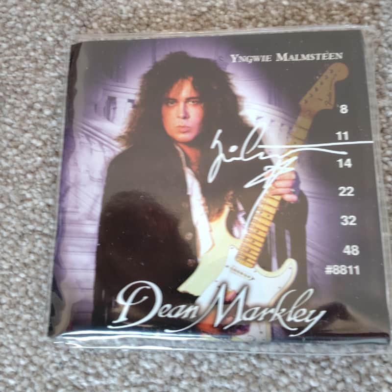 Dean Markley Yngwie Malmsteen Signature Strings – 3 Sets – Rare / Discontinued image 1