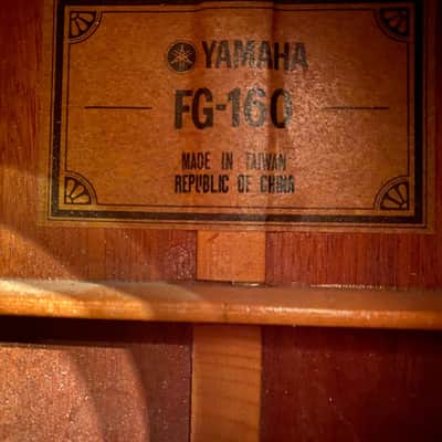1973 Yamaha FG-160 Vintage Acoustic Guitar image 4