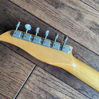 Vintage 1990s Tokai Blazing Fire  HSS Electric Guitar Talbo Reissue Super Strat Sage Mirror MIJ image 9