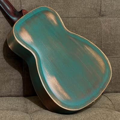 Recording King Swamp Dog Style-O, 2025 Model in Distressed Vintage Green image 5