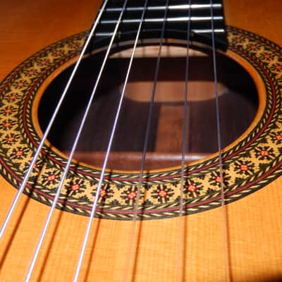 YUKINOBU CHAI No20 1977 - SANTOS HERNADEZ CLASS - CLASSICAL CONCERT GUITAR - SPRUCE/BRAZILIAN ROSEWOOD image 11