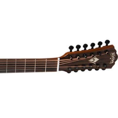 Washburn Comfort Series G15SCE-12 12-String Acoustic Electric Guitar Cutaway image 10