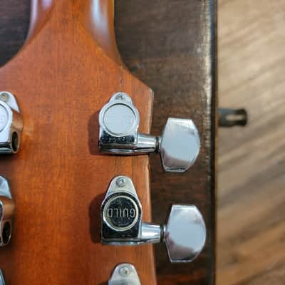 1973 Guild M-75 NB Bluesbird Electric Guitar Plays Excellent With HSC USA image 15