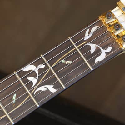 Minty! 2013 Ibanez Steve Vai Signature JEM7V HSH Electric Guitar White + OHSC image 11