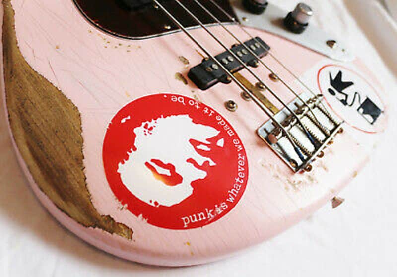 Flea Fender Jazz bass 1961 Replica Decal Kit | Reverb