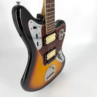 2011 Fender Kurt Cobain Signature Road Worn Jaguar - 3 Colour Sunburst image 5