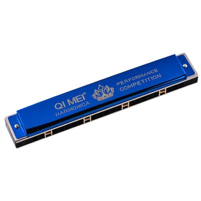 Tremolo Harmonica, Performance Competition 24 Holes Harp Mouth Organ Woodwind Instruments image 2