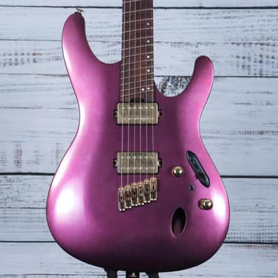 *USED* Ibanez S Axe Design Lab Multi-scale Electric Guitar | Rose Gold Chameleon image 1