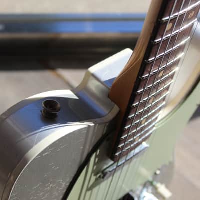 FENDER "Custom Shop 1960 Telecaster Custom Heavy Relic,Aged Inca Silver" HARDCASE, PAPERS image 7