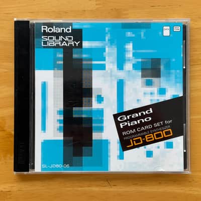 Roland SL-JD80-06 Grand Piano ROM Card SET // JD-800 & 990
