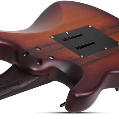 Schecter Sun Valley Super Shredder 1260 Exotic Floyd Rose 2021 Ziricote image 9