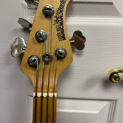 2006 Ernie Ball Music Man Sterling 4 HS with Maple Fretboard Natural image 6