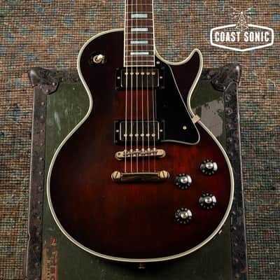 1980 Greco EG-500C Les Paul Custom Made in Japan Tobacco Sunburst w/case image 5