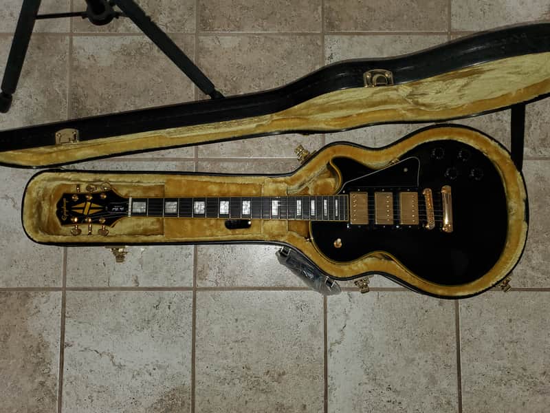 Epiphone Joe Bonamassa Black Beauty Les Paul Custom Outfit