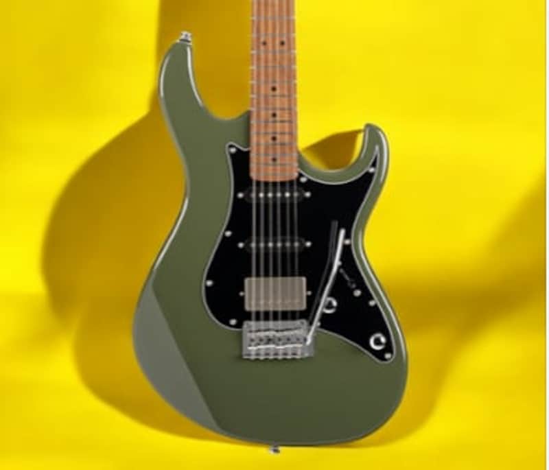 Cort G250SEODG G Series 250SE Electric Guitar. Olive Dark Green image 1