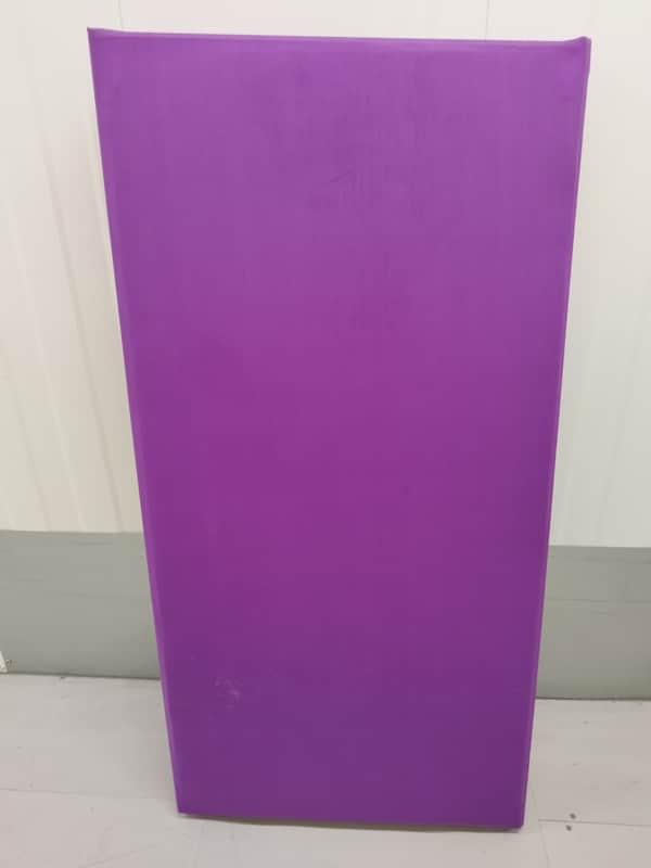 120x60 cm Acoustic Panel Custom Made w. Aluminum Foil image 1