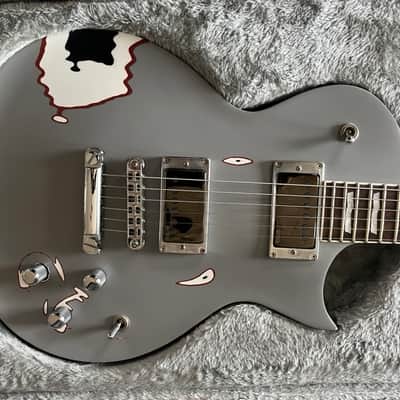 2012 ESP Truckster Aged Primer Grey James Hetfield Signature w/ COA image 8