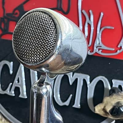 Rare Vintage 1950's Ronette-Holland G210-5 Crystal Microphone, works w/stand image 11