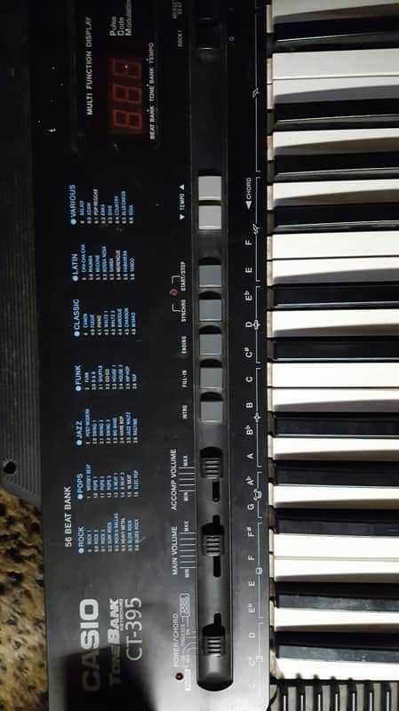 Vintage Casio CT-395 Keyboard/Synth, Great for Circuit Bending, w