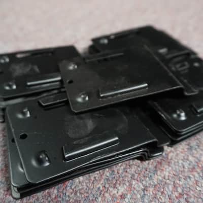 Metal Guitar Hangers - Black x18 - Adjustable - Wall Mount or Slat Wall image 8