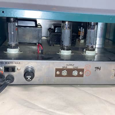 Knight KN-3220A 20 Watt Tube Amplifier, Works and Sounds Good image 5