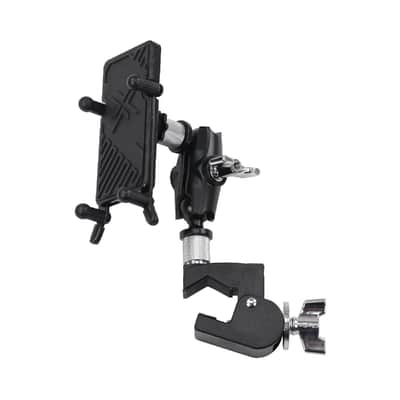Gibraltar SC-DASCM Dual-Adjust Smartphone C-Clamp Table/Stand Mount