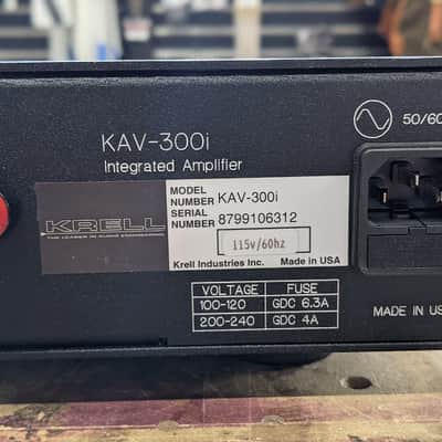 Krell KAV-300i Integrated Amplifier image 8