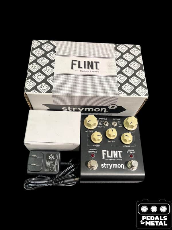 Strymon Flint Reverb and Tremolo V2 2022 - Present - Black - X20267 image 1
