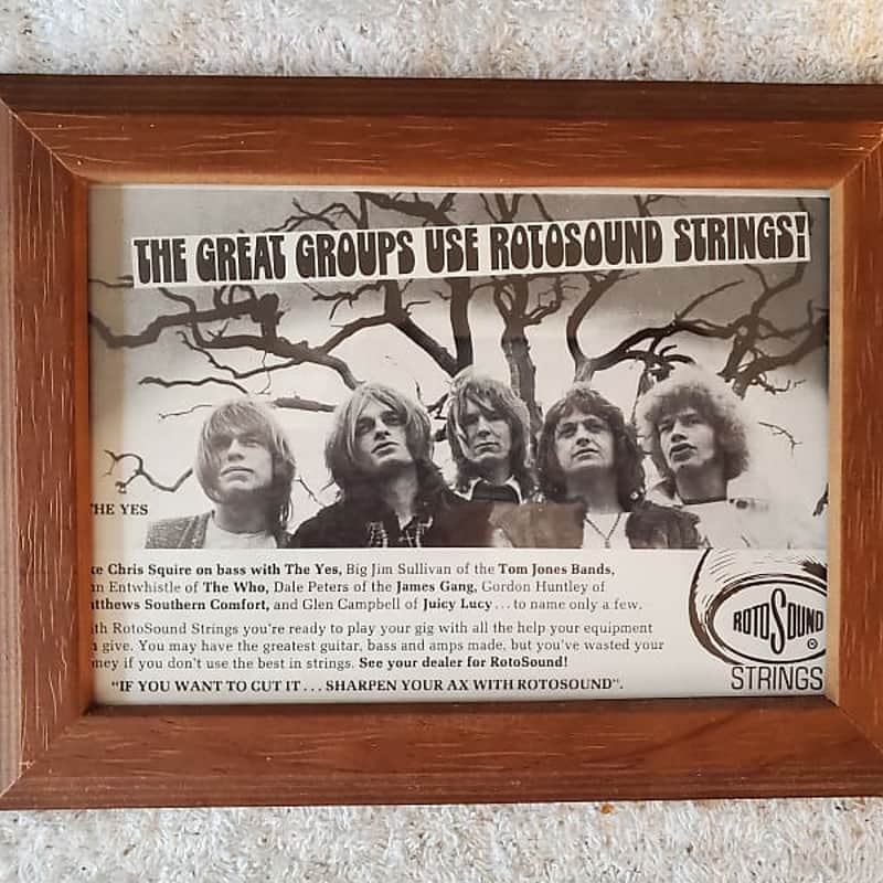 1971 Rotosound Yes B & W