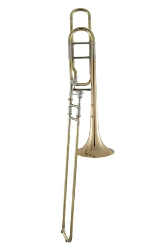 C-STOCK Bach Stradivarius 42BOG Professional Trombone Gold Bell image 1