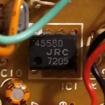 Ibanez TS10 Tube Screamer Classic JRC4558D image 3