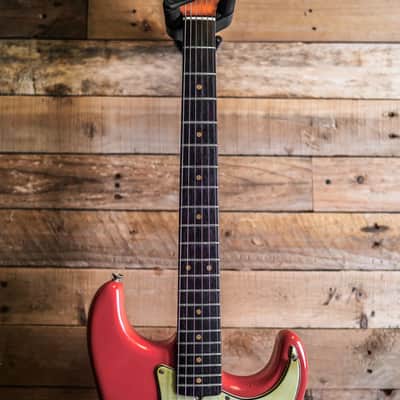1963 Fender Stratocaster In Fiesta Red image 2