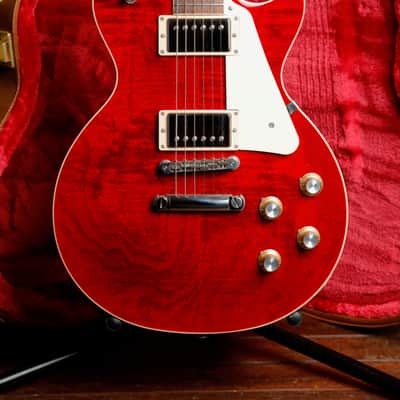 Gibson Les Paul Standard '50s Figured Top '60s Cherry Electric Guitar Pre-Owned image 1