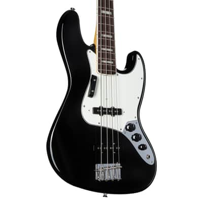 Fender Vintera III Early '70s Jazz Bass RW Black - 4-String Electric Bass image 4