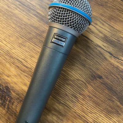 Shure BETA 58A Handheld Supercardioid Dynamic Microphone 1996 - Present - Black image 2