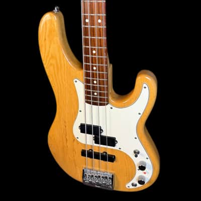 1989 Fender USA Longhorn Precision Bass Plus in Natural image 4
