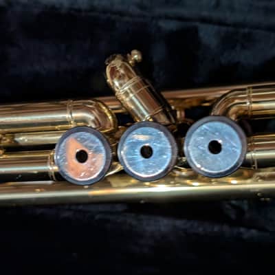Yamaha YTR200AD Advantage Student Trumpet - Pro Serviced w/Case, New Valve Oil & Extras image 9