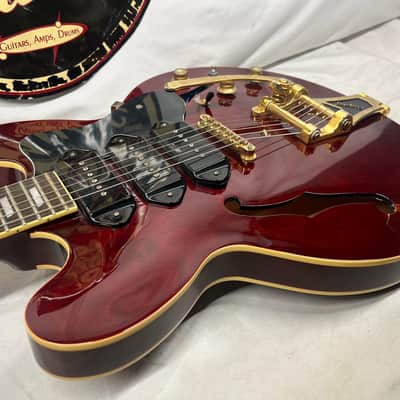 Epiphone Riviera P93 WR Semi-Hollow Body Electric Guitar - Wine Red image 20