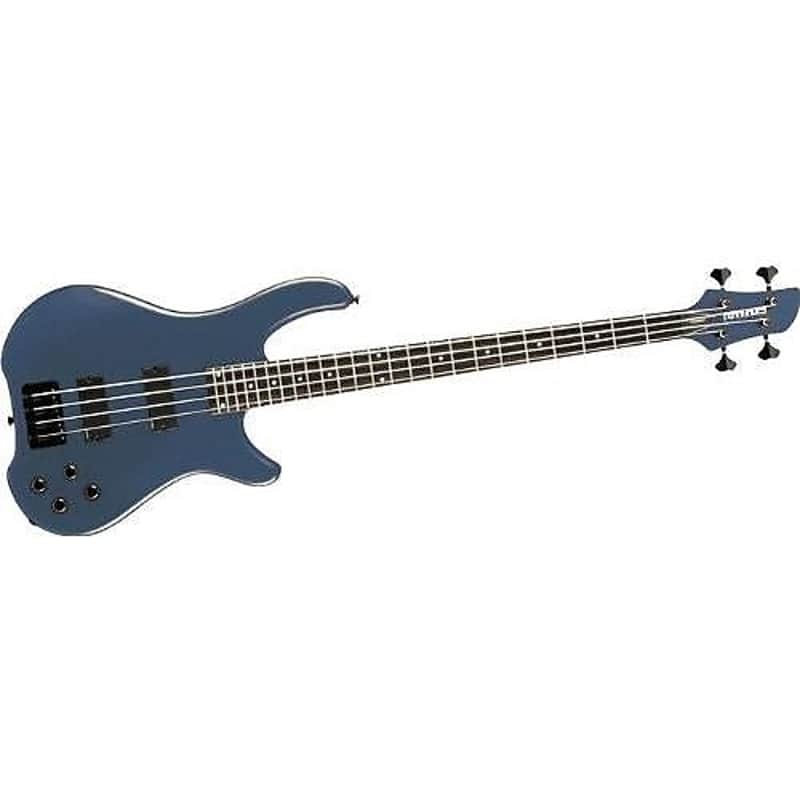 Fernandes Tremor 4 Deluxe Electric Bass - Gunmetal Blue Satin | Reverb