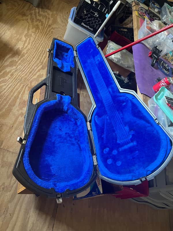 Gibson Chainsaw case blue 1970s-80s image 1