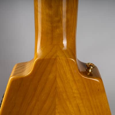 DO NOT USE Gibson 1958 Korina Flying V with White Pickguard, Natural | Demo image 9