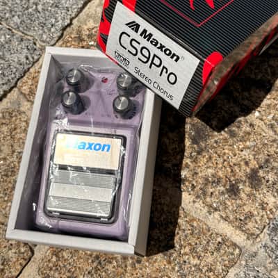 Maxon CS-9 Pro Stereo Chorus MIJ | Mint Condition | Box & Manuals image 3