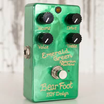 Bearfoot FX BJF Design Emerald Green Distortion Machine image 3