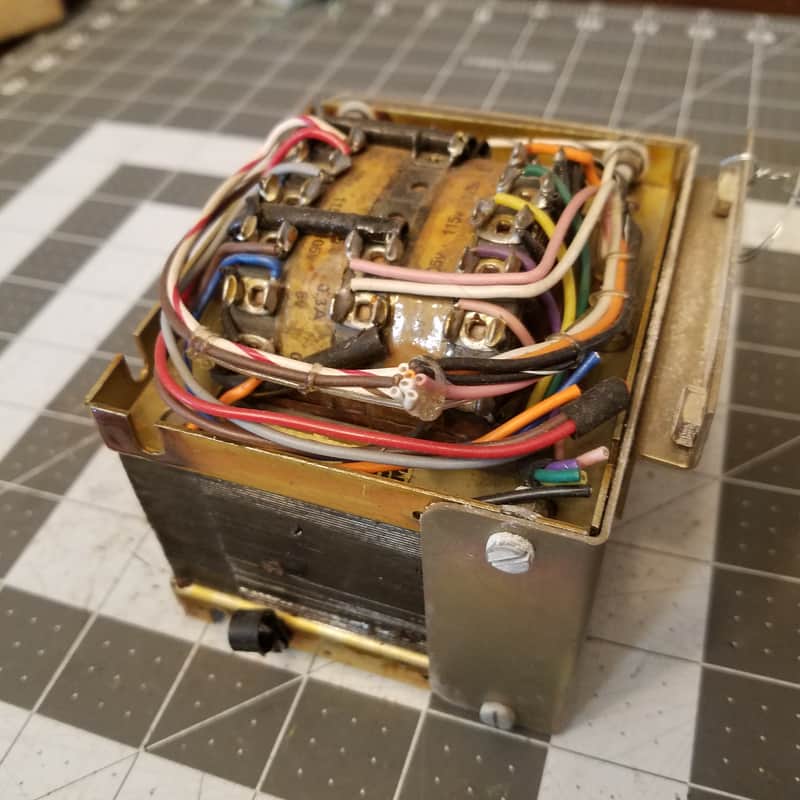 Hinchley S39 Transformer 680 / 6.3 / 5 / 12.6 V Telequipment Vintage Power Tested HUGE 6 lb Tube Amp Project 1950s image 1