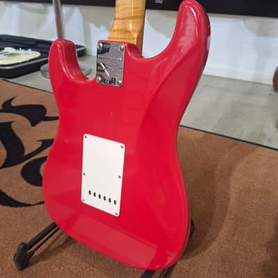 Fender Custom Shop Limited Edition `63 Stratocaster Journeyman/Closet classic/ Aged Fiesta Red (***Secondhand***) image 8