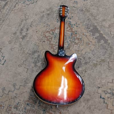 Vintage Silvertone Model 319.14559 Hollow Body Electric Guitar - 1960s image 6
