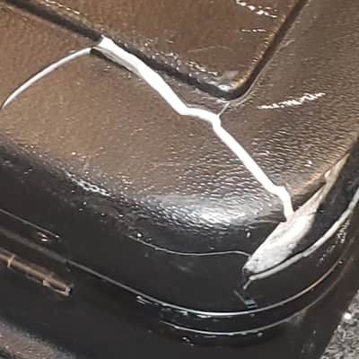 Fender Jaguar/Jazz Bass Case 2015 - black plastic image 4