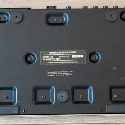 Korg G5 Bass Synth with power cord in very condition image 2